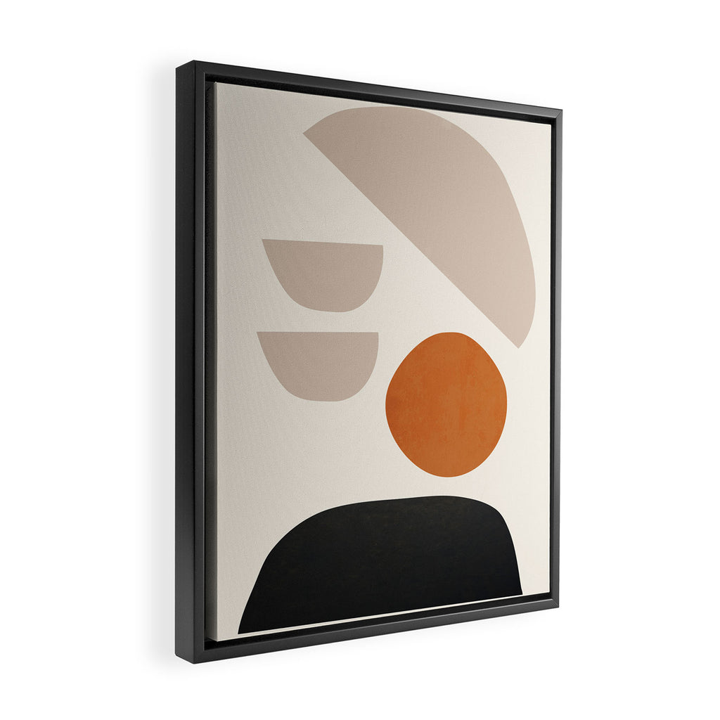 abstract minimal 62 Framed Canvas Print Gallery Image 2