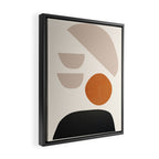 abstract minimal 62 Framed Canvas Print Gallery Image 2