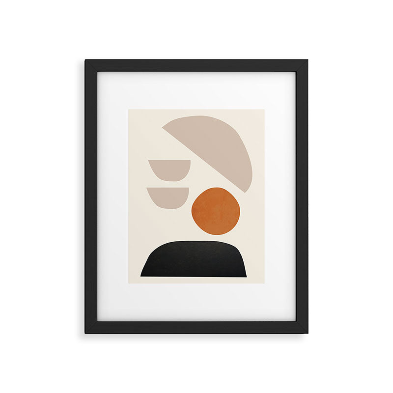 abstract minimal 62 Framed Art Print Gallery Image 5