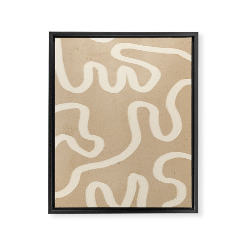 Organic Flow Framed Canvas Print Gallery Image 6
