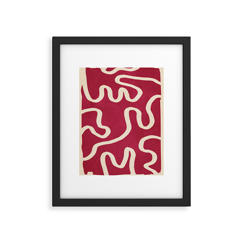abstract minimal 65/2 Framed Art Print Gallery Image 5