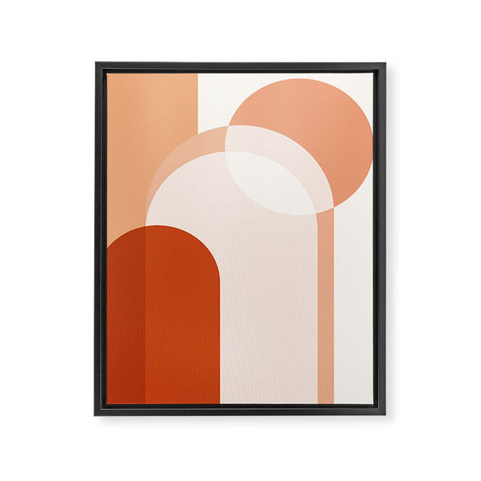 abstract minimal 7 Framed Canvas Print Gallery Image 1