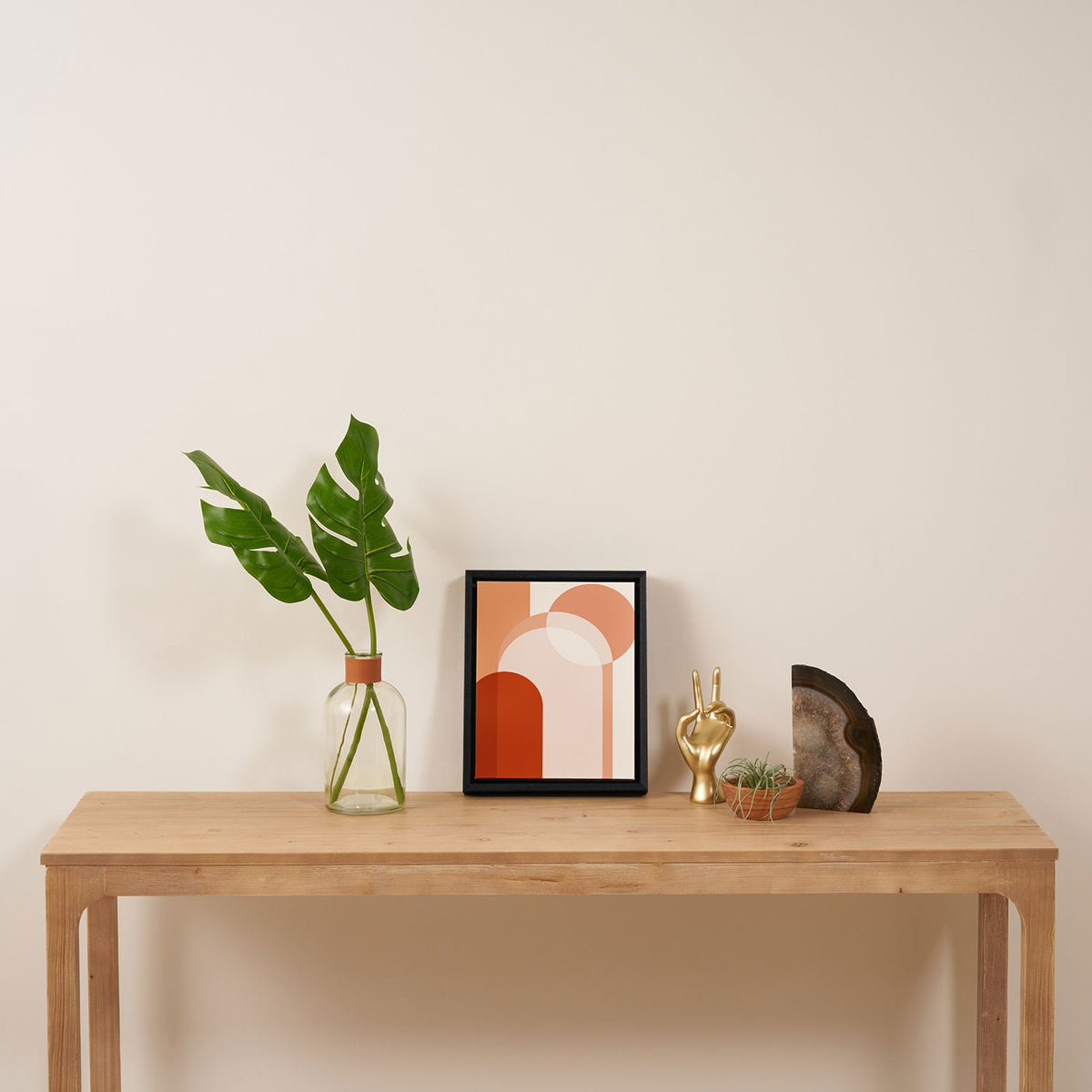 abstract minimal 7 Framed Canvas Print Gallery Image 4