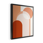abstract minimal 7 Framed Canvas Print Gallery Image 2