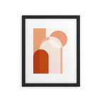 abstract minimal 7 Framed Art Print Gallery Image 5