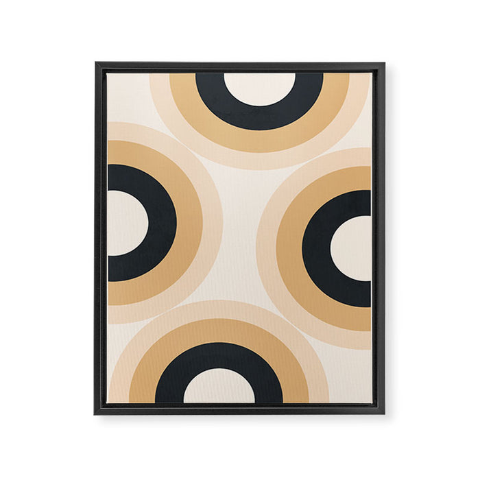abstract minimal 71a Framed Canvas Print Gallery Image 1