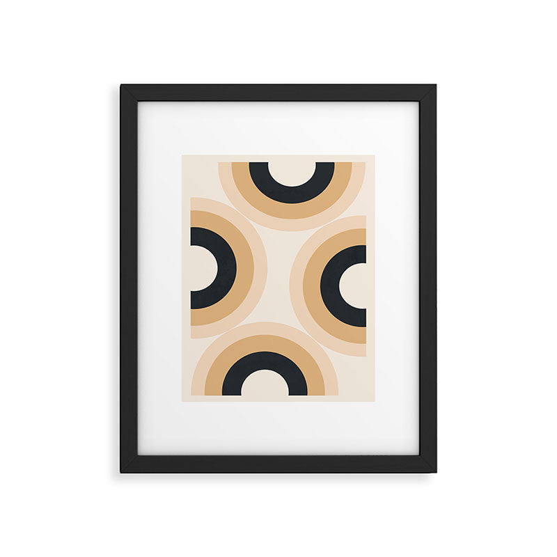 abstract minimal 71a Framed Art Print Gallery Image 5