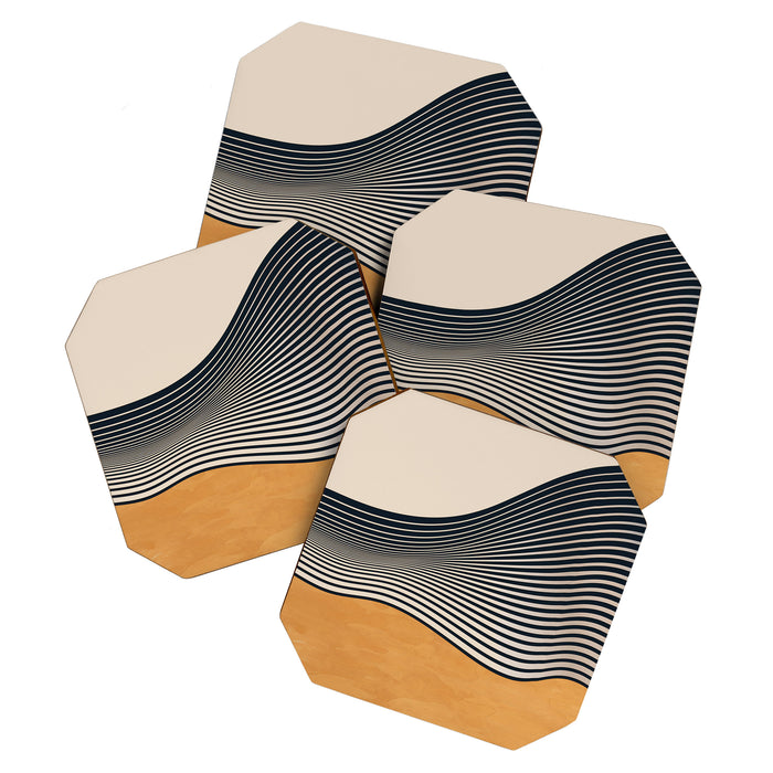 abstract minimal 74 Coaster Gallery Image 1