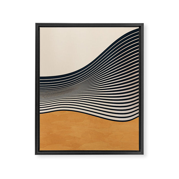 abstract minimal 74 Framed Canvas Print Gallery Image 1