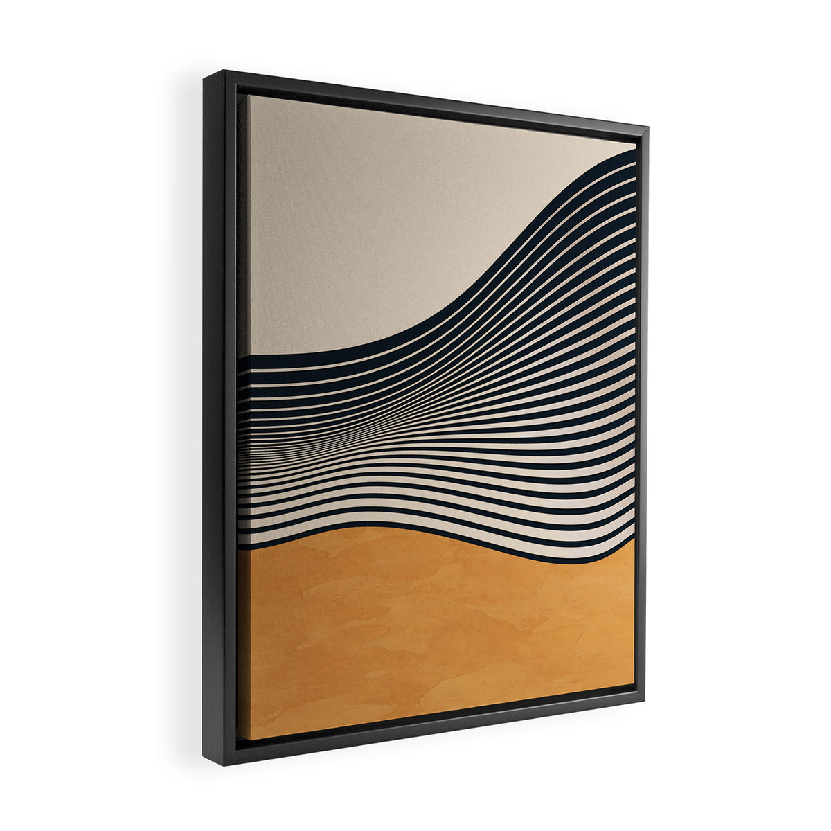 abstract minimal 74 Framed Canvas Print Gallery Image 2