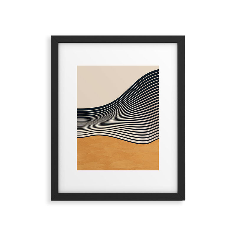 abstract minimal 74 Framed Art Print Gallery Image 6