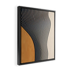 abstract minimal 75 Framed Canvas Print Gallery Image 2