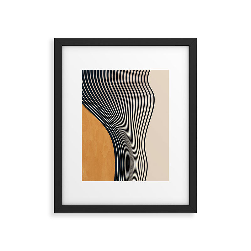 abstract minimal 75 Framed Art Print Gallery Image 6