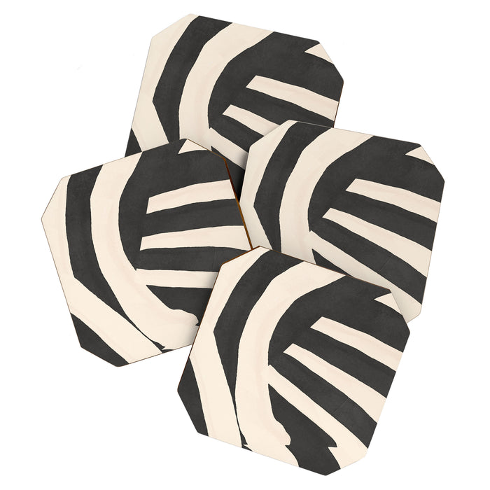 abstract minimal 80 Coaster Gallery Image 1