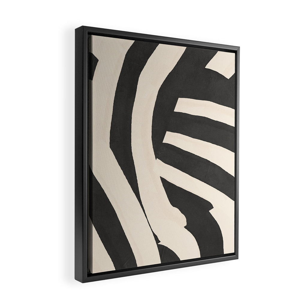 abstract minimal 80 Framed Canvas Print Gallery Image 2