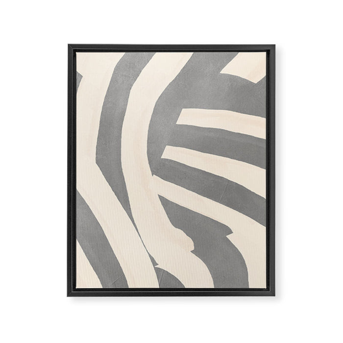abstract minimal 81 Framed Canvas Print Gallery Image 1