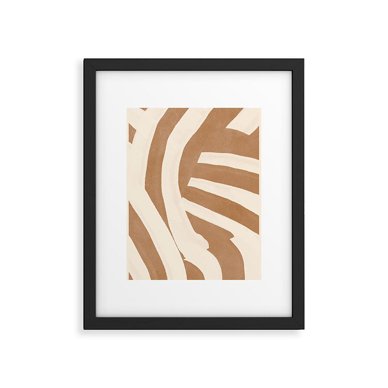 abstract minimal 82 Framed Art Print Gallery Image 5