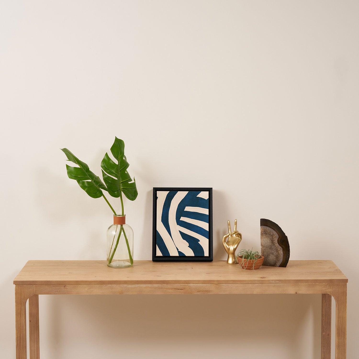 abstract minimal 83 Framed Canvas Print Gallery Image 4