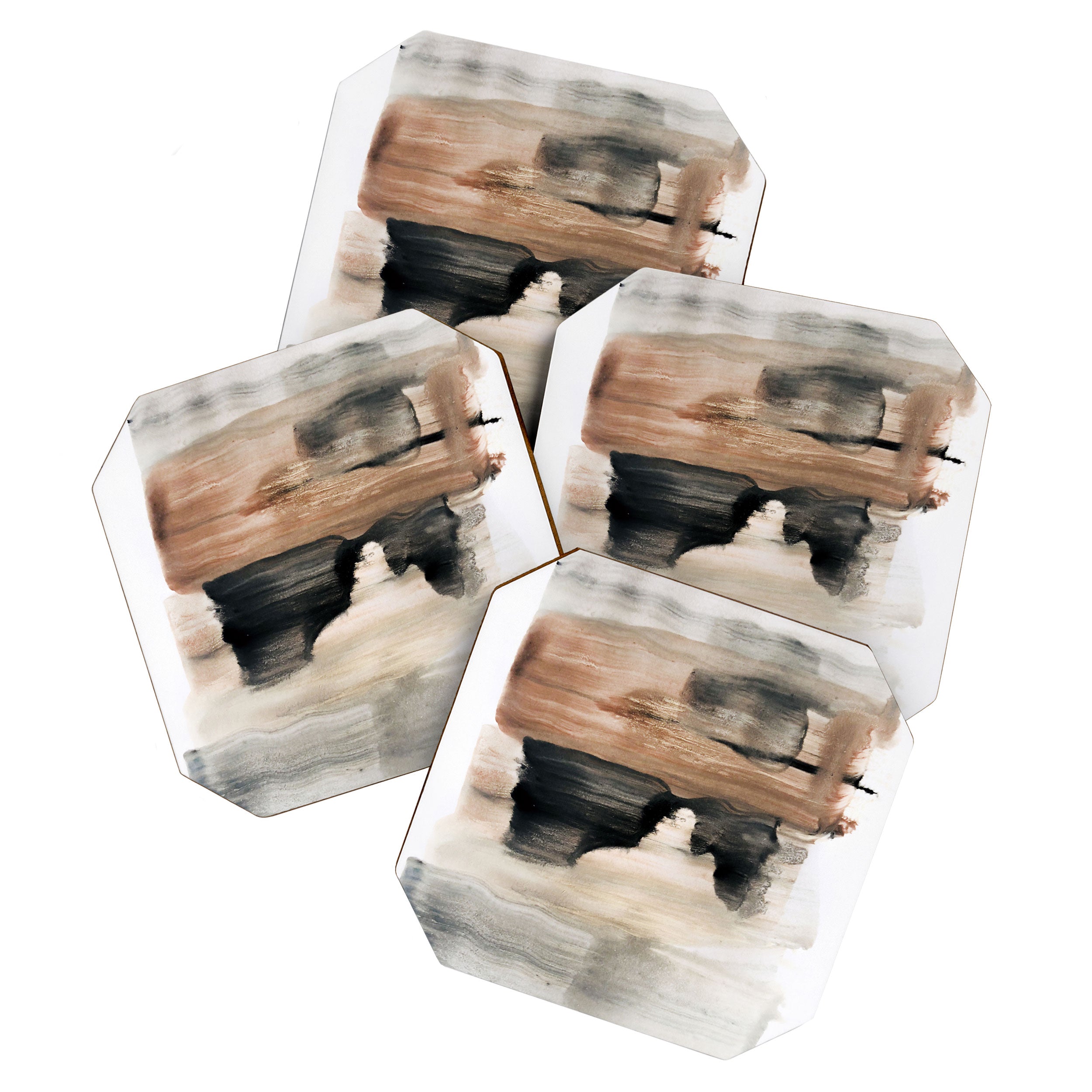abstract minimal 9 Coaster Gallery Image 1