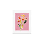 Abstract Minimal Flowers 11 Art Print Gallery Image 1