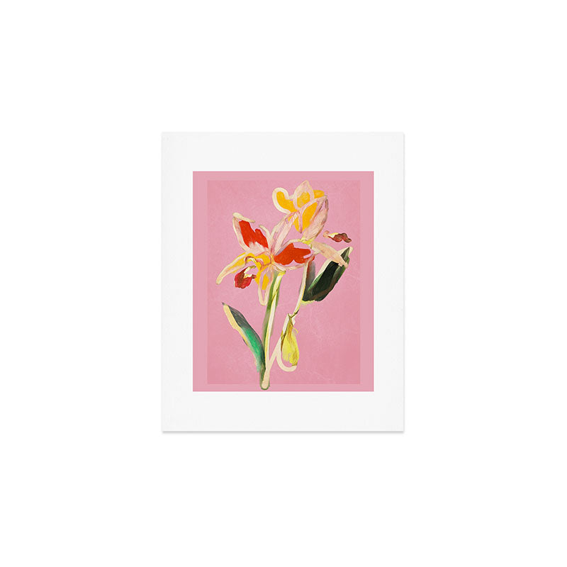 Abstract Minimal Flowers 11 Art Print Gallery Image 1