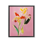 Abstract Minimal Flowers 11 Framed Canvas Print Gallery Image 6