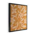 Abstract Minimal Flowers 14 Framed Canvas Print Gallery Image 2