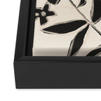 Abstract Minimal Flowers 16 Framed Canvas Print Gallery Image 3