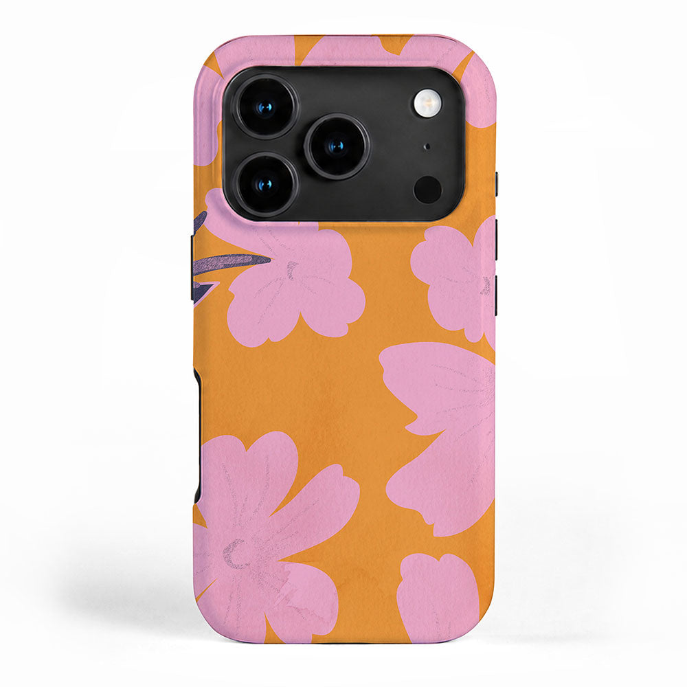 Abstract Minimal Flowers 18 iPhone Case Gallery Image 1
