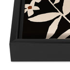 Abstract Minimal Flowers 29 Framed Canvas Print Gallery Image 3
