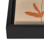 Abstract Minimal Flowers 3 Framed Canvas Print Gallery Image 3