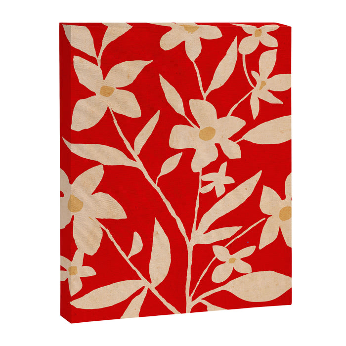 Abstract Minimal Flowers 30 Canvas Print Gallery Image 1