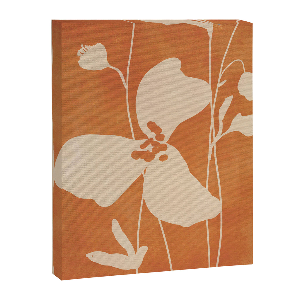 Abstract Minimal Flowers 4 Canvas Print Gallery Image 6