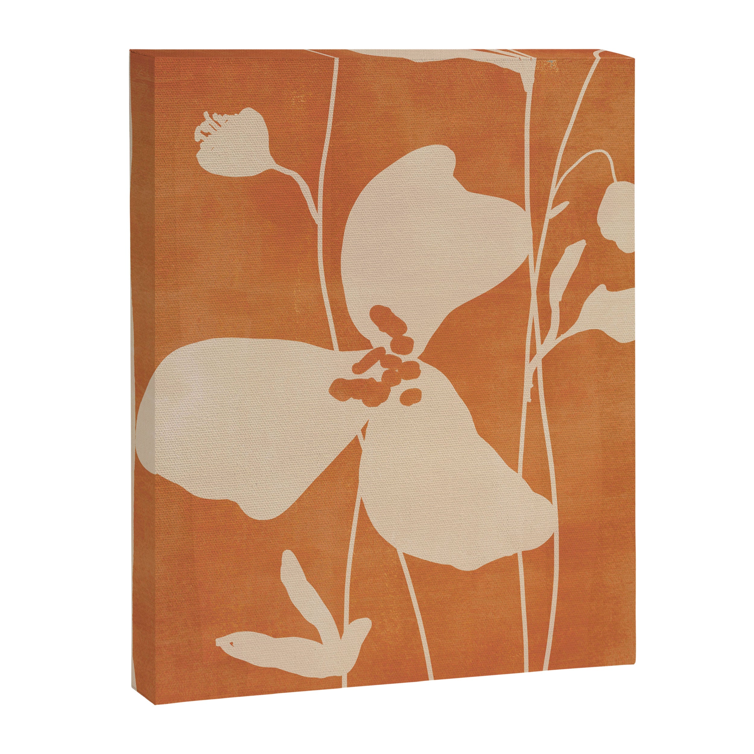 Abstract Minimal Flowers 4 Canvas Print Gallery Image 6