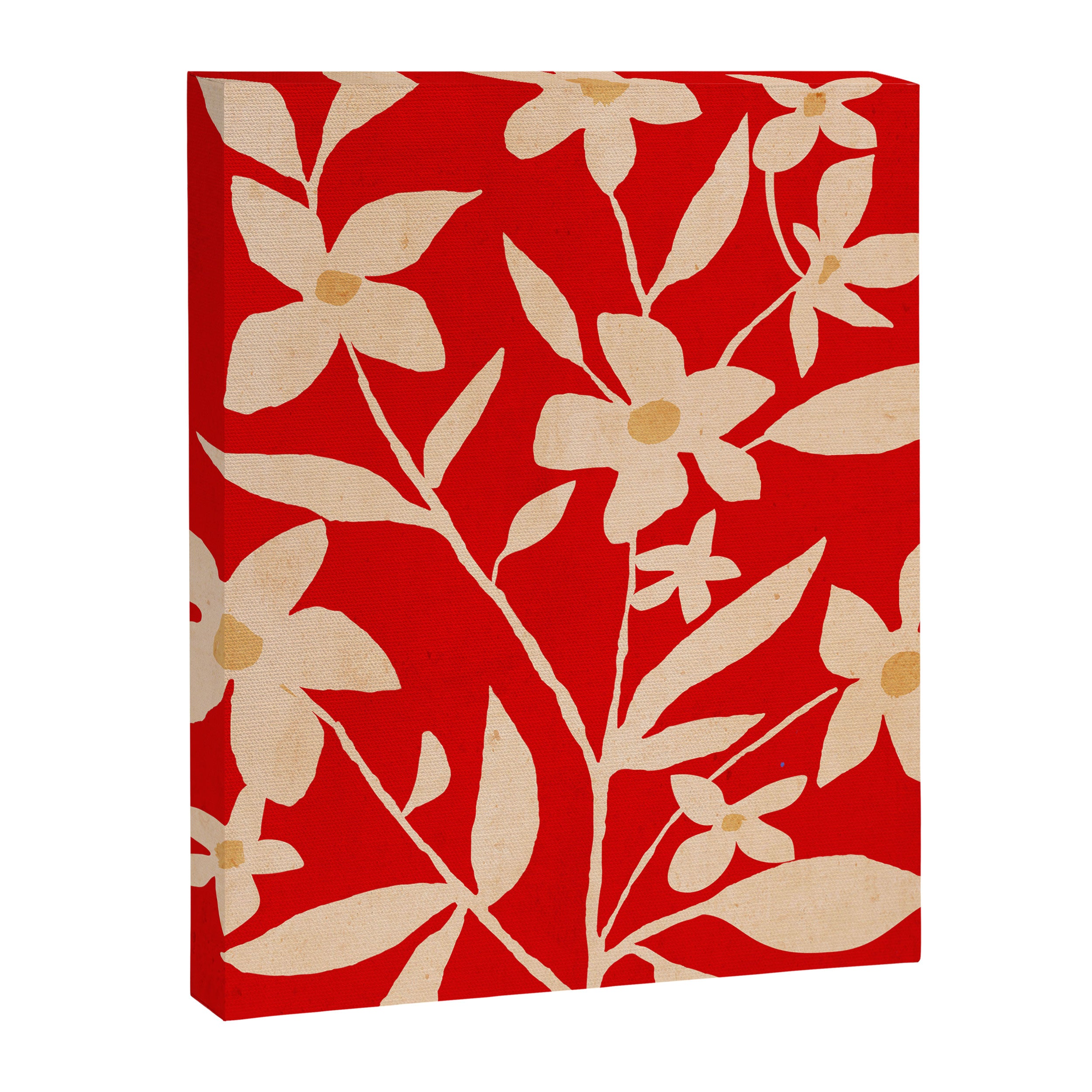 Abstract Minimal Flowers 7 Canvas Print Gallery Image 6