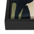 Abstract Minimal Horse 4 Framed Canvas Print Gallery Image 3