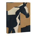Abstract Minimal Horse 6 Canvas Print Gallery Image 6