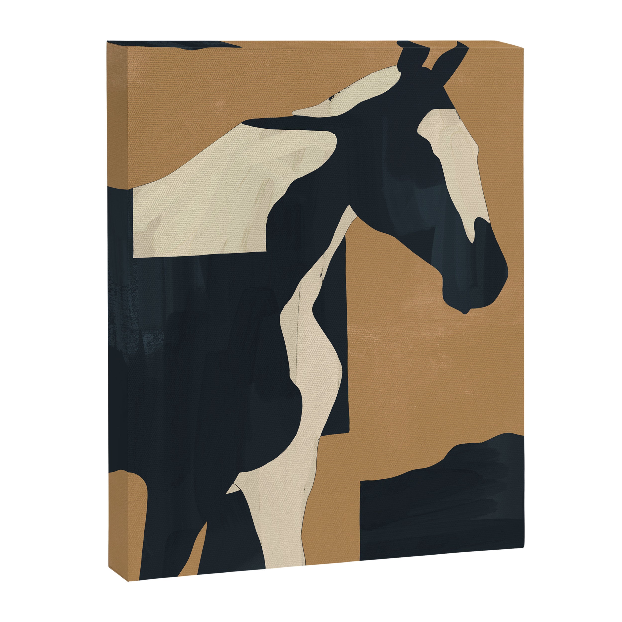 Abstract Minimal Horse 6 Canvas Print Gallery Image 6