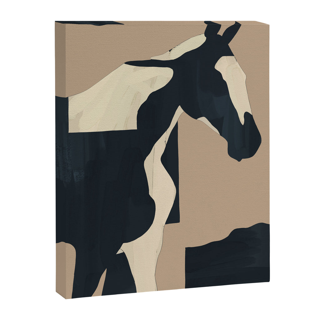 Abstract Minimal Horse 7 Canvas Print Gallery Image 6