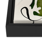Abstract Minimal Horse Framed Canvas Print Gallery Image 3