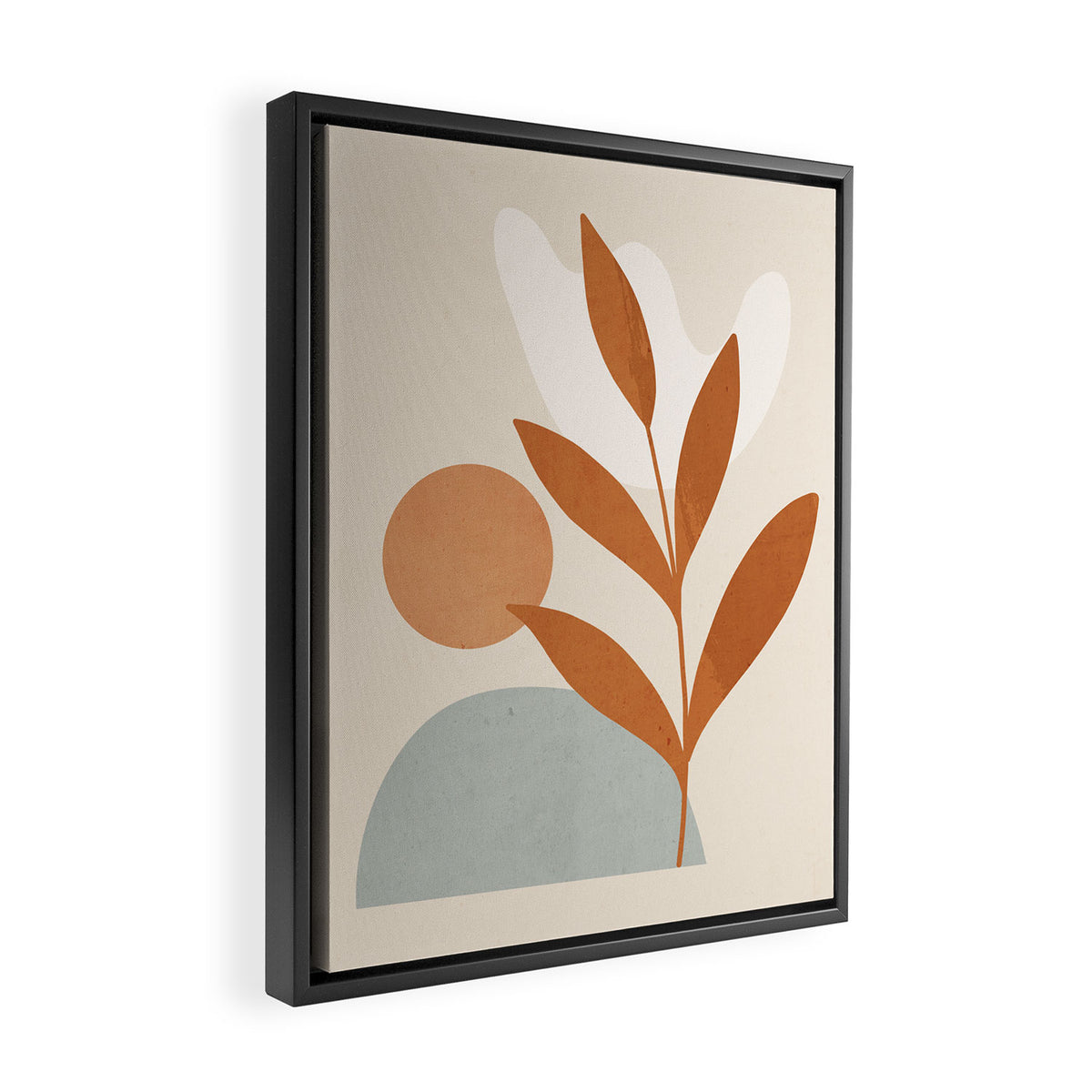 Abstract Minimal -Plant 10 Framed Canvas Print Gallery Image 2