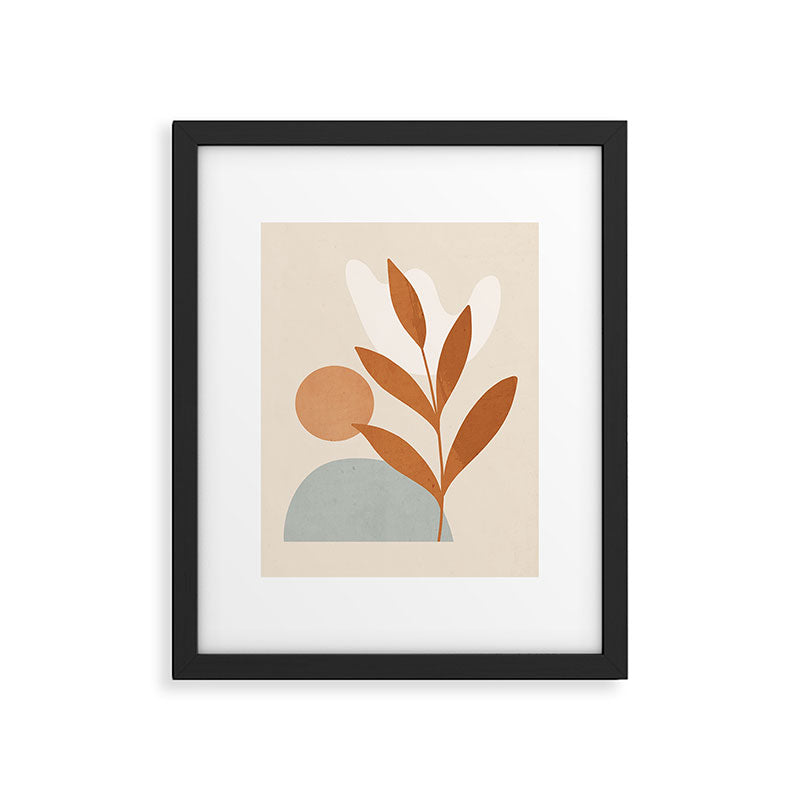 Abstract Minimal -Plant 10 Framed Art Print Gallery Image 5