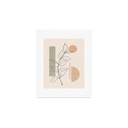 Abstract Minimal -Plant 11 Art Print Gallery Image 1