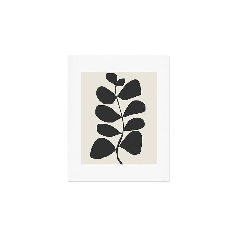 Abstract Minimal -Plant 3 Art Print Gallery Image 1