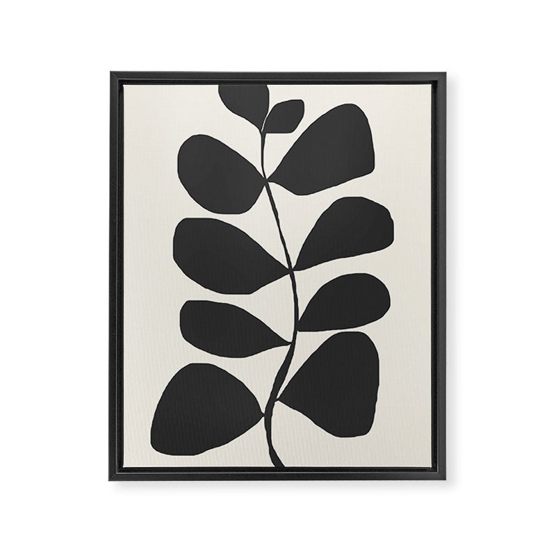 Abstract Minimal -Plant 3 Framed Canvas Print Gallery Image 6