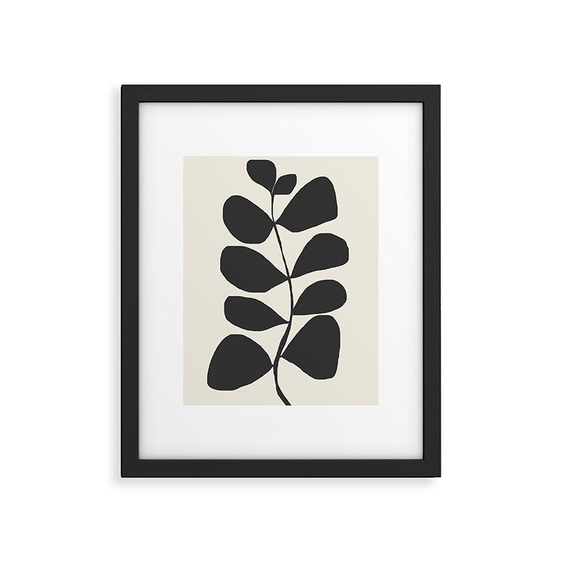 Abstract Minimal -Plant 3 Framed Art Print Gallery Image 5