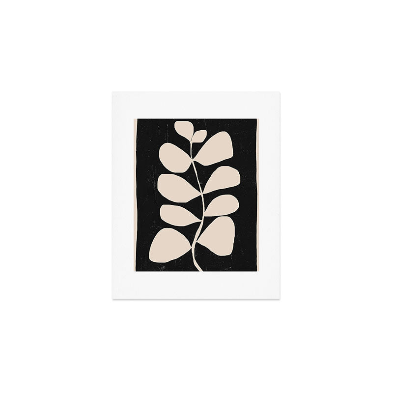 Abstract Minimal -Plant 3/2 Art Print Gallery Image 1