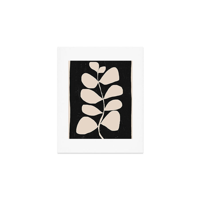Abstract Minimal -Plant 3/2 Art Print Gallery Image 1