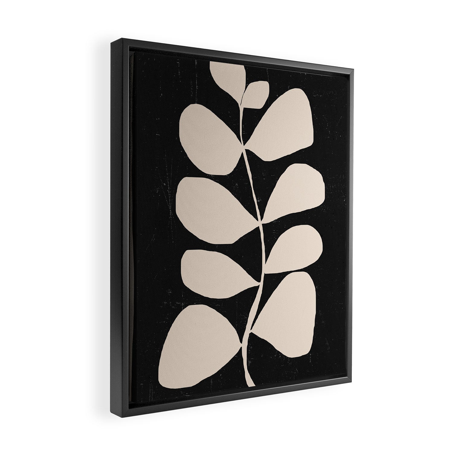 Abstract Minimal -Plant 3/2 Framed Canvas Print Gallery Image 2
