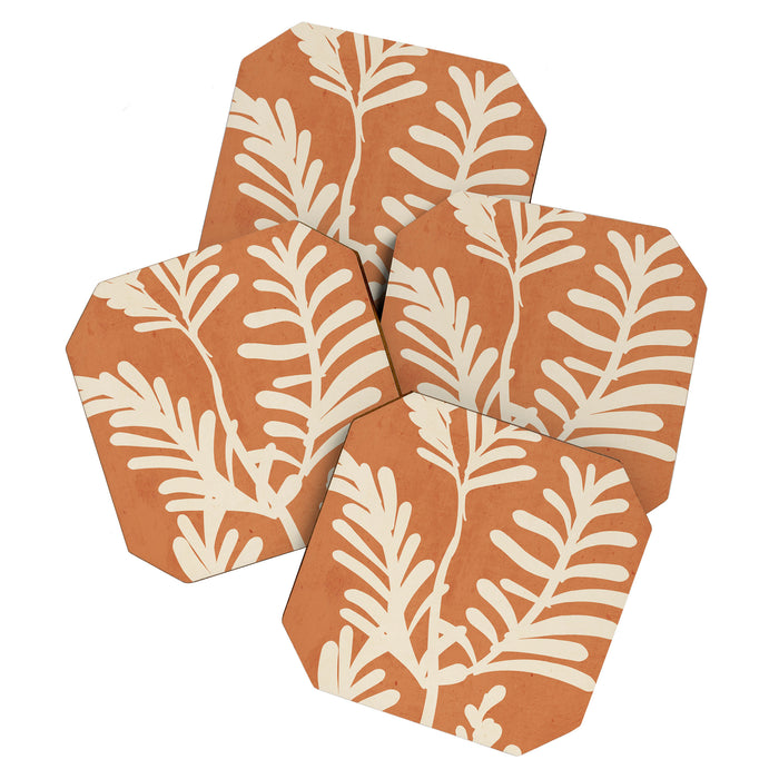 Abstract Minimal -Plant 6 Coaster Gallery Image 1